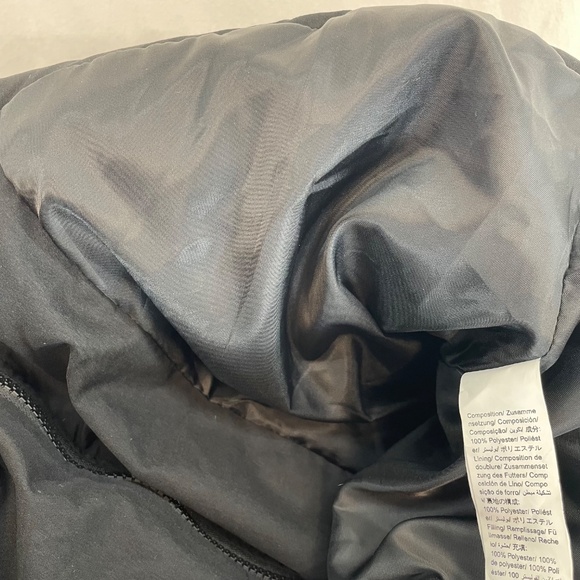 SHEIN Curve Puffer Vest with Hood Black Women’s Size 0XL - Picture 11 of 13